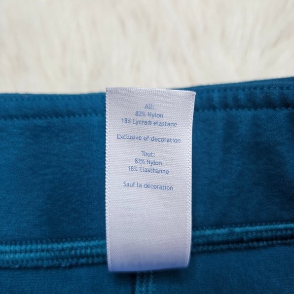 Ivivva by Lululemon Girl's Blue Athletic Tights Legging Pants Size 14 - Picture 7 of 8